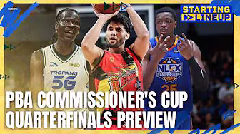 PBA Quarterfinals preview & UAAP wrap-up | STARTING LINEUP | FULL EPISODE