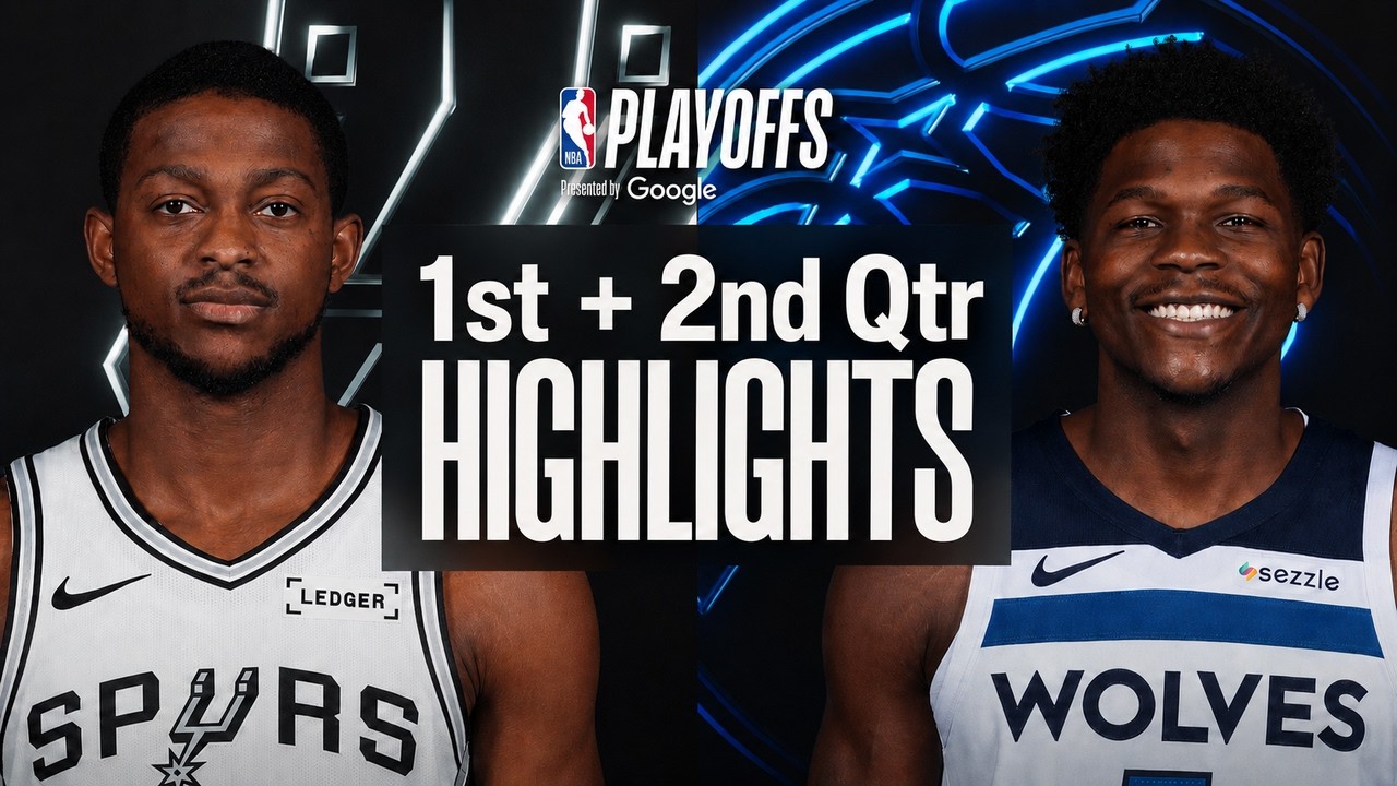 San Antonio Spurs vs Minnesota Timberwolves FIRST HALF Highlights | May 12, 2026|NBA Playoffs Game 5