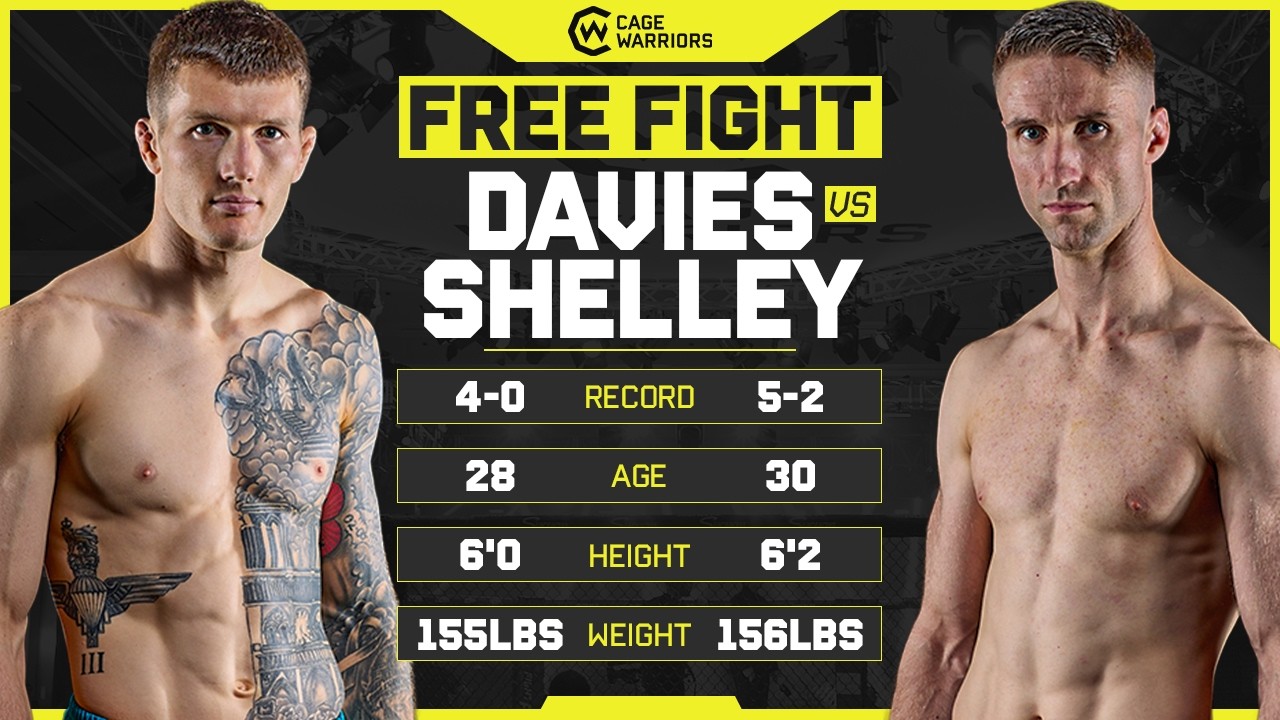 SUBMISSION SPECIALIST🥋🏴 | Ieuan Davies vs. Adam Shelley | CW 207 Manchester Free Fight background