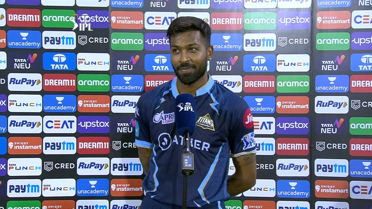 M51: GT vs MI – Hardik Pandya Interview