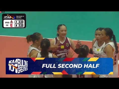 FULL SECOND HALF - Perpetual Lady Altas vs EAC Lady Generals | NCAA Season 101