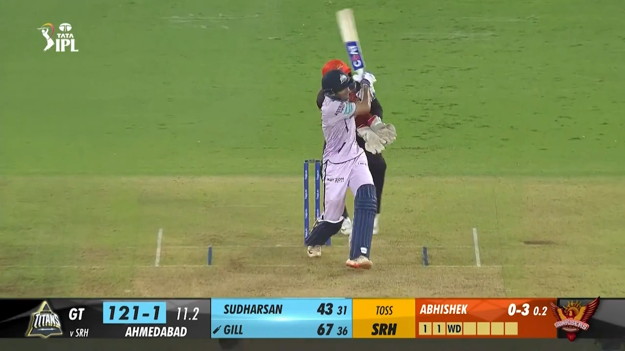 M62: GT vs SRH – Shubman Gill Six