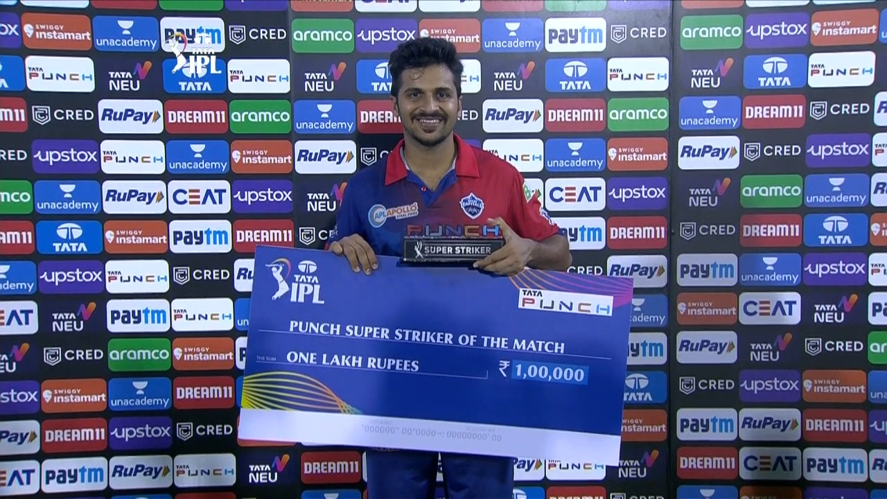 M19: KKR vs DC – Punch Super Striker Of The Match – Shardul Thakur