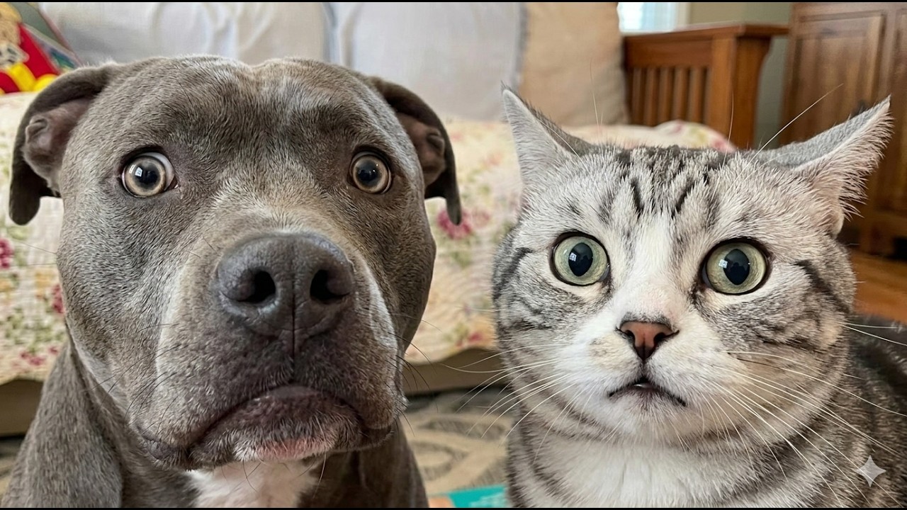 This Cat's Reaction is HILARIOUS! 🐾 YOU WON'T BELIEVE Those Eyes!