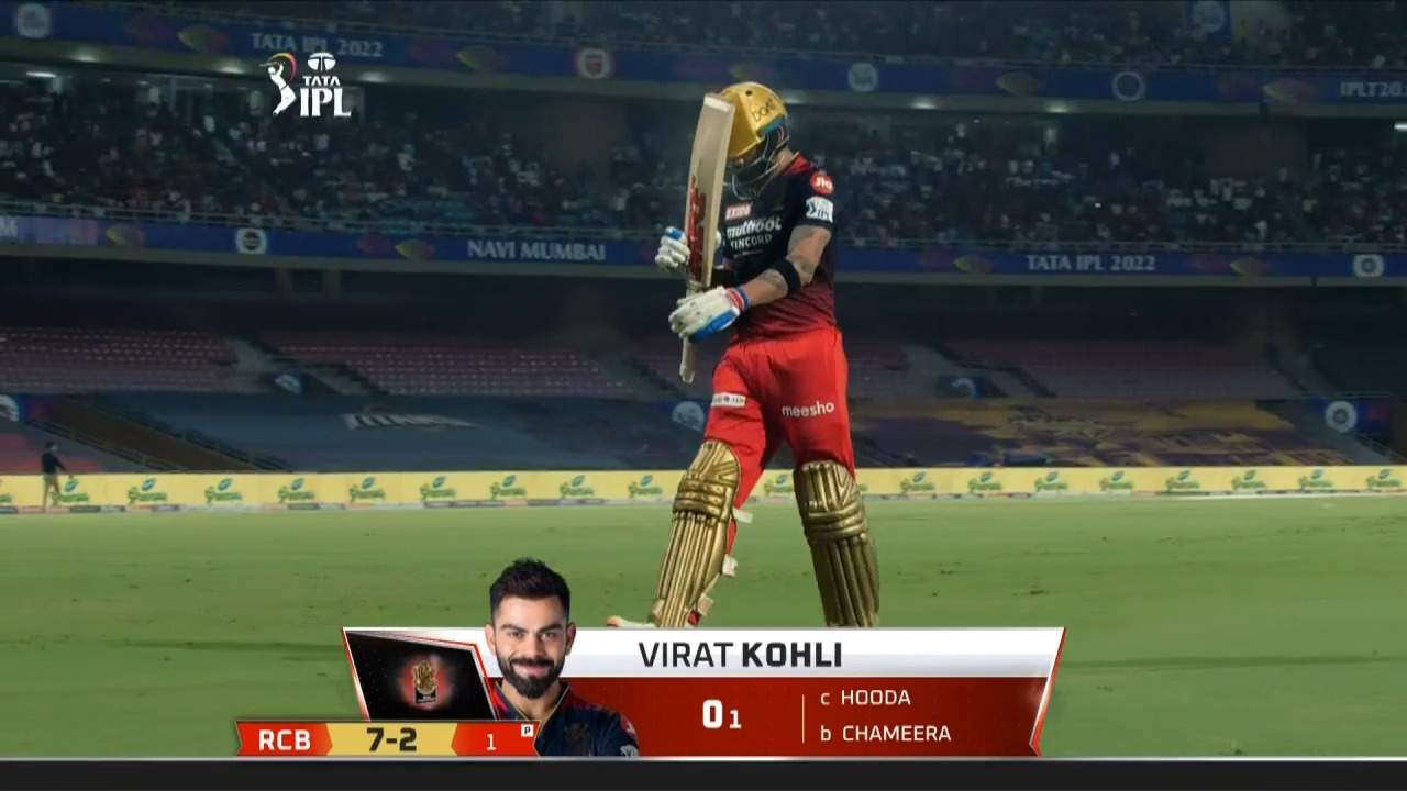 M31: LSG vs RCB – Virat Kohli Wicket