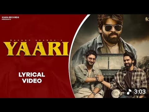 Yaari Song ❤️ Free Fire br Gameplay 🔥Free Fire x Yaari Song Masoom Sharma |#freefire