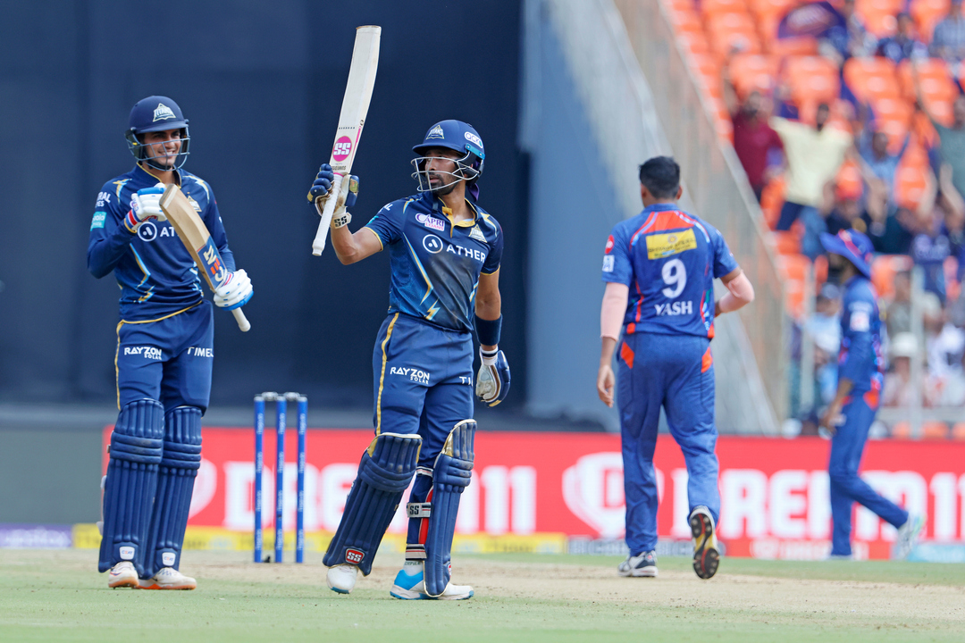 Saha rattles LSG bowlers with dominating 81(43) background