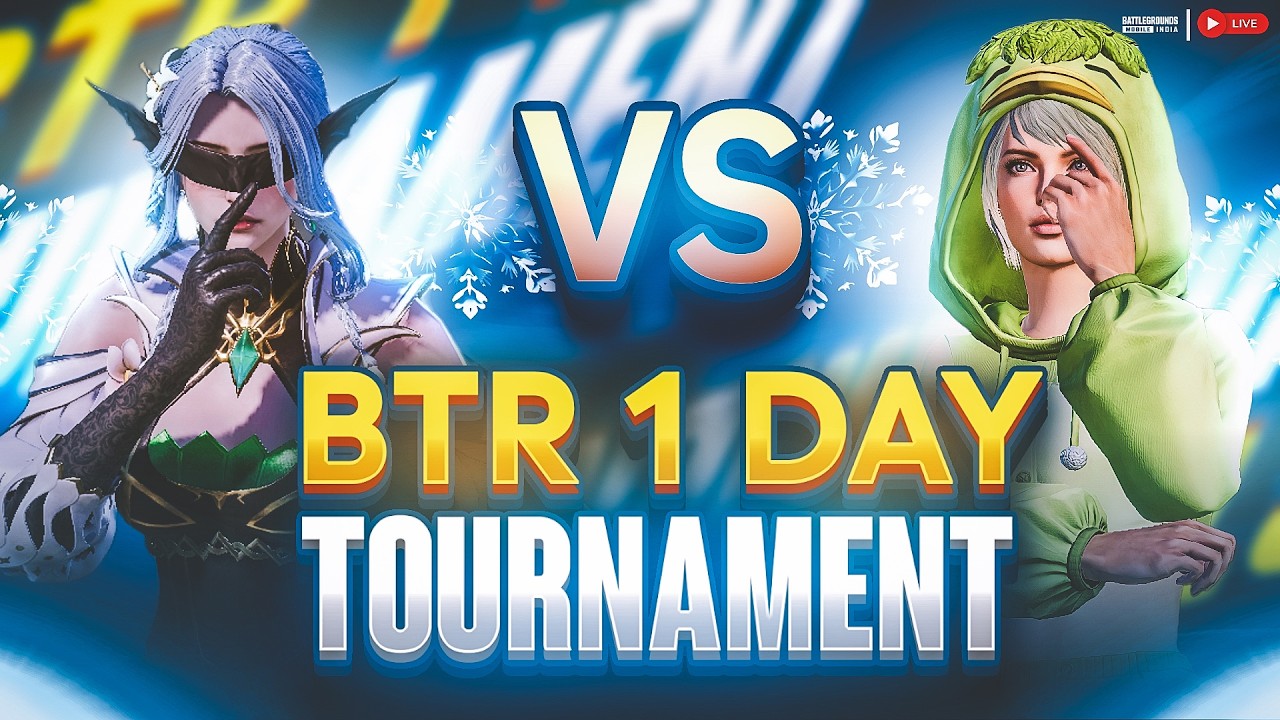 BTR 1 DAY TOURNAMENT | 1V1 TDM TOURNAMENT | BGMI LIVE | BTR RANGER | @BTRRangeryt