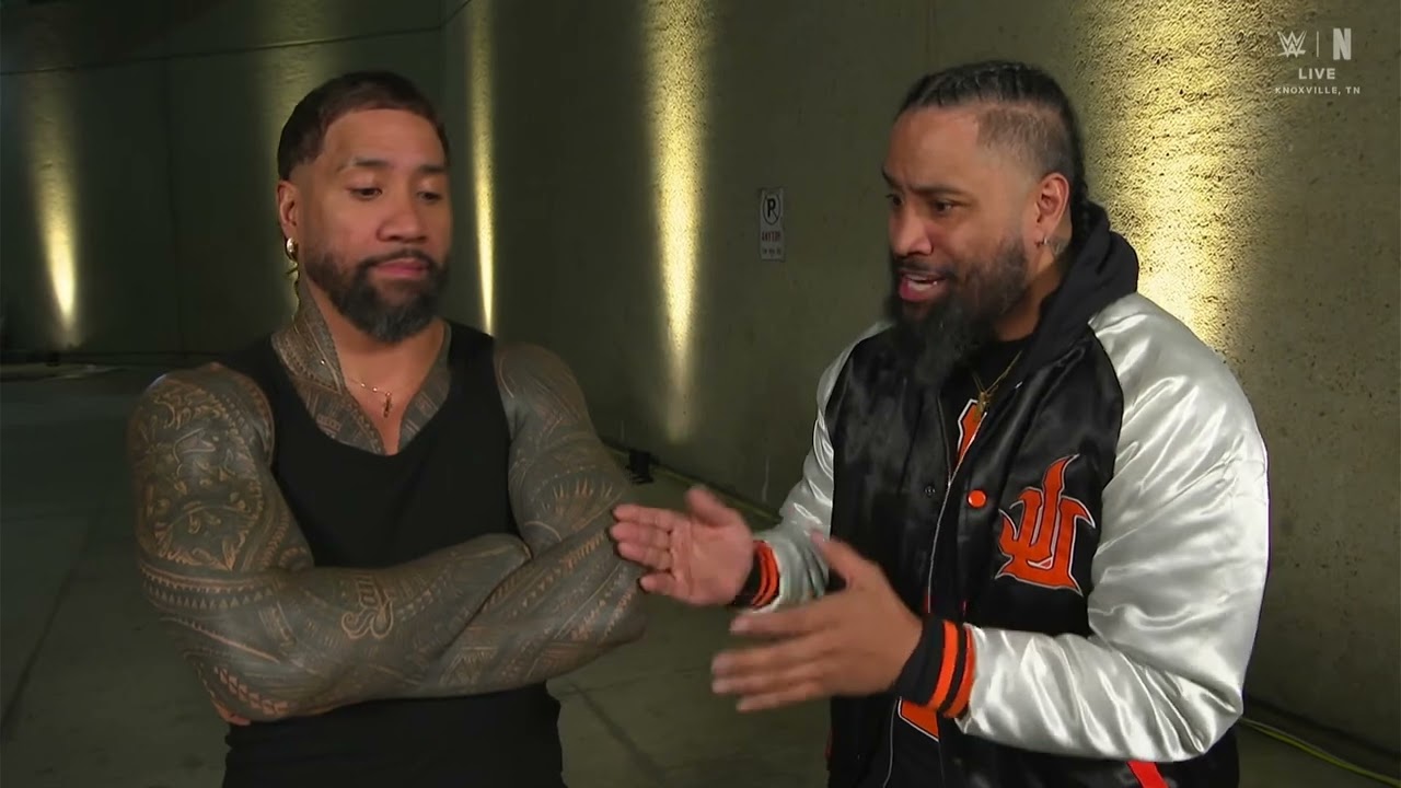 The Usos Divided as Jey Waits for Jacob Fatu While Jimmy Returns to Roman Reigns | RAW May 11, 2026 background