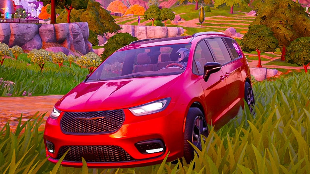 The *NEW* Chrysler Pacifica Mini Van In Fortnite Battle Royale!! - Fortnite Battle Royale Gameplay
