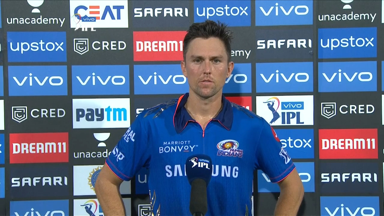 M05: KKR vs MI – Trent Boult Interview