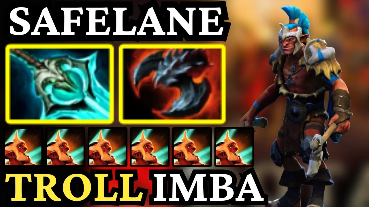 ๐ฅ TROLL WARLORD META Carry โ Fervor MELT ๐ฅ Dota 2 Gameplay