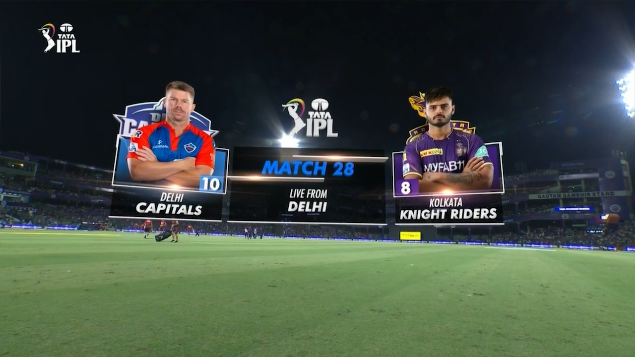 IPL 2023 M28: DC vs KKR – Match Highlights