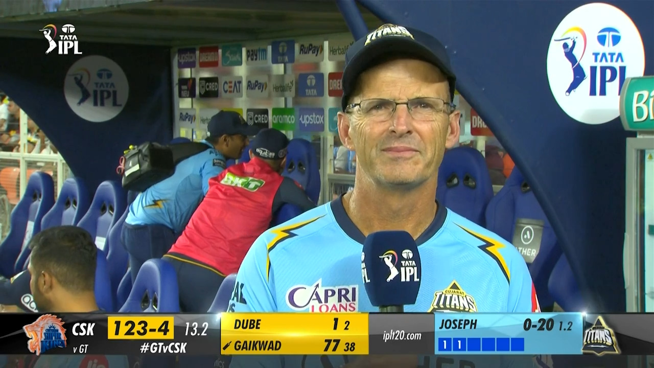 M01: GT vs CSK – Gary Kirsten Interview