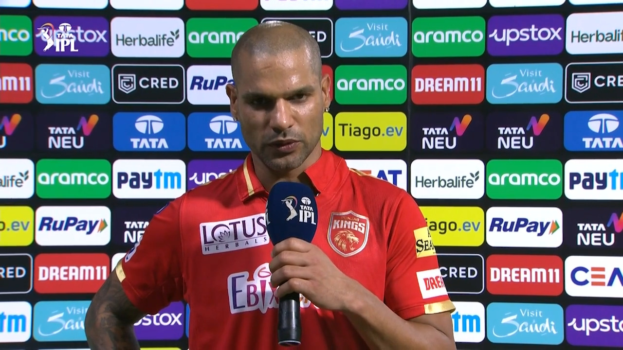 M53: KKR vs PBKS – Shikhar Dhawan Interview