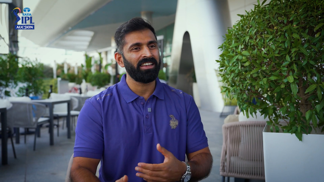 Auction Strategies with KKR Head Coach Abhishek Nayar background