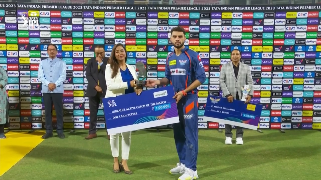 M30: LSG vs GT – Herbalife Active Catch of the Match – Naveen-ul-Haq