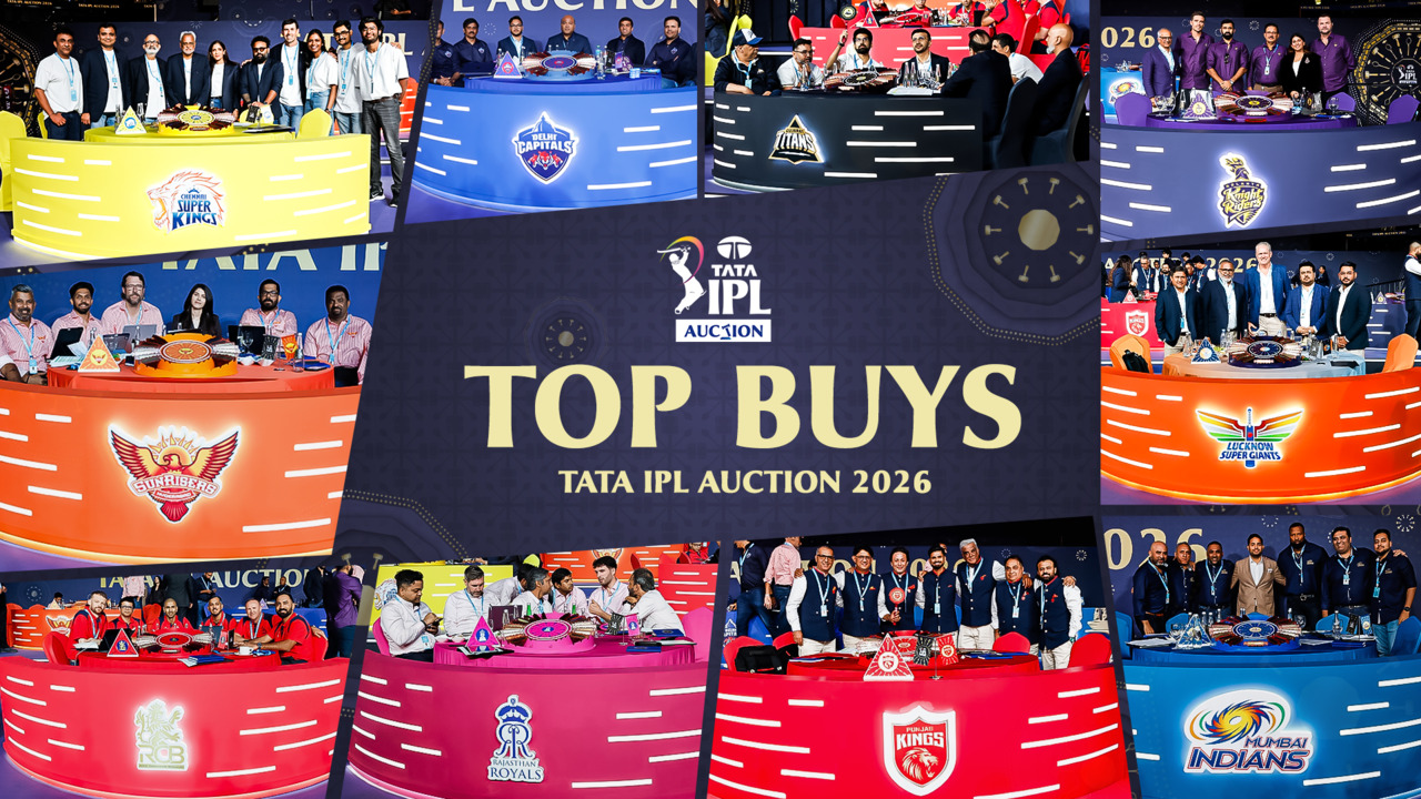 Top Buys from TATA IPL Player Auction 2026 background