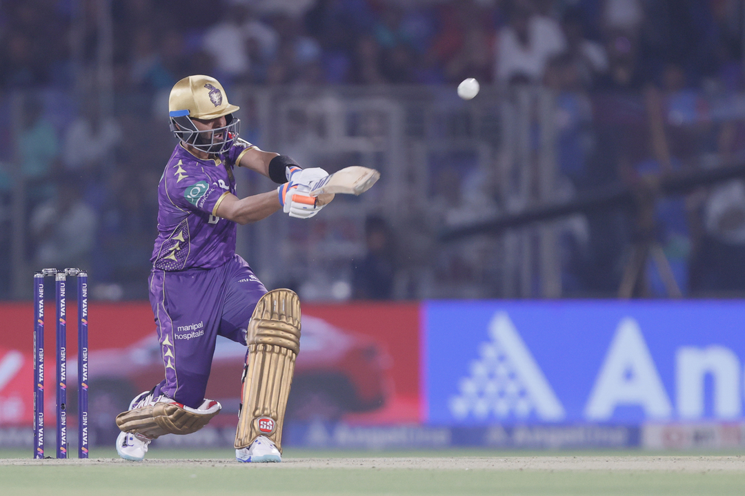 Delightful: Rahane puts on an exhibition of glorious strokes