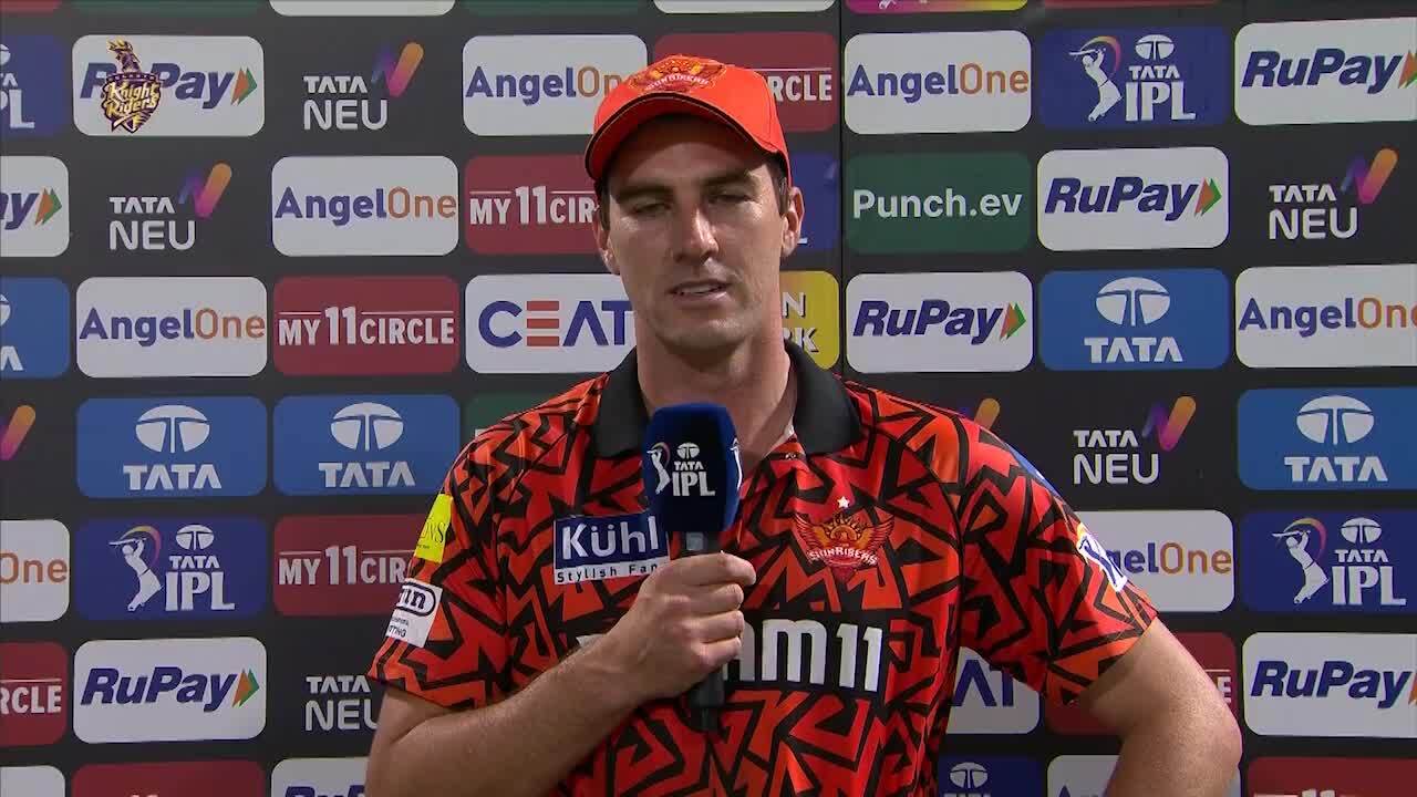 M03: KKR vs SRH – Pat Cummins Interview