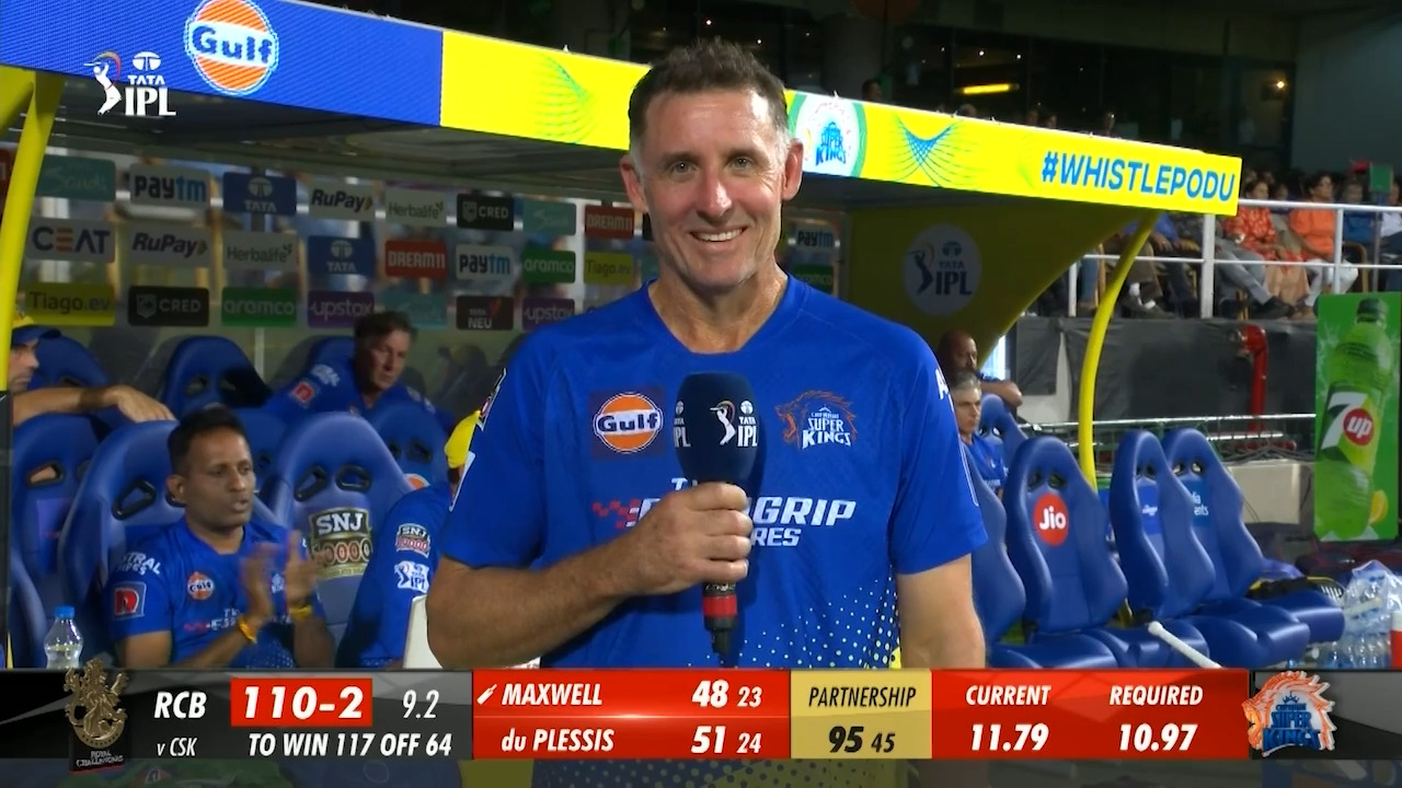 M24: RCB vs CSK – Michael Hussey Interview