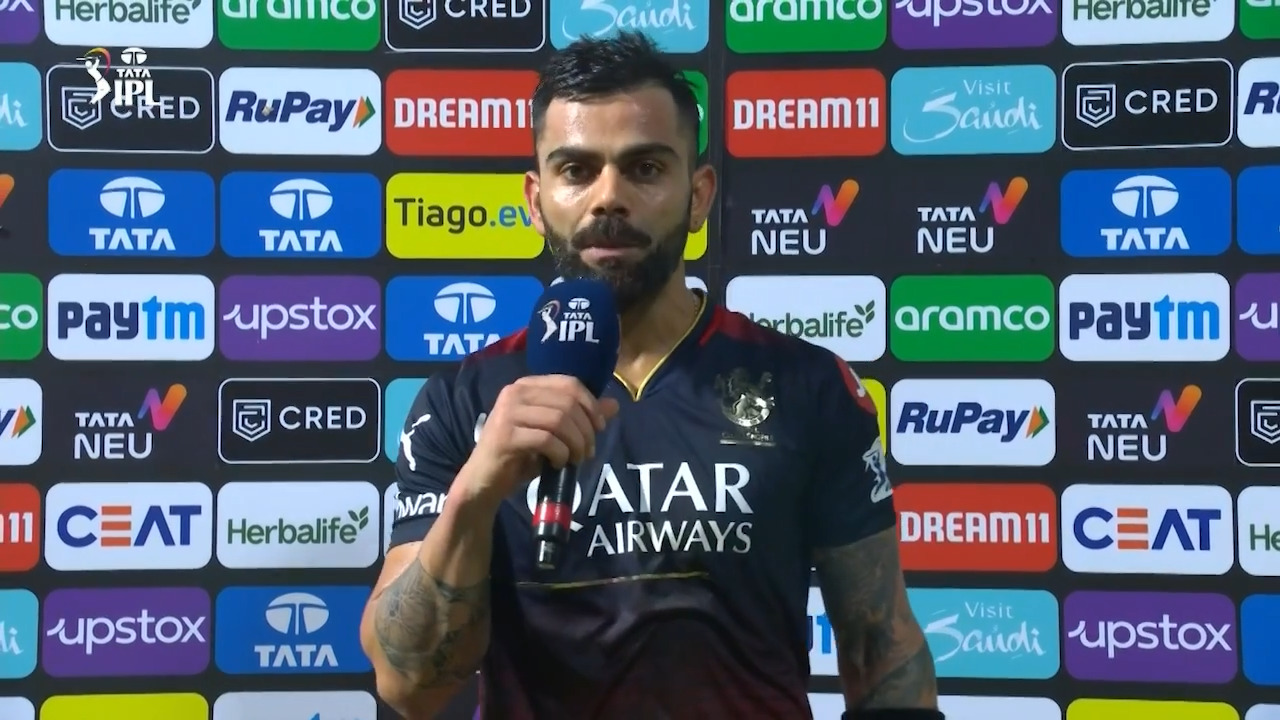M70: RCB vs GT – Virat Kohli Interview