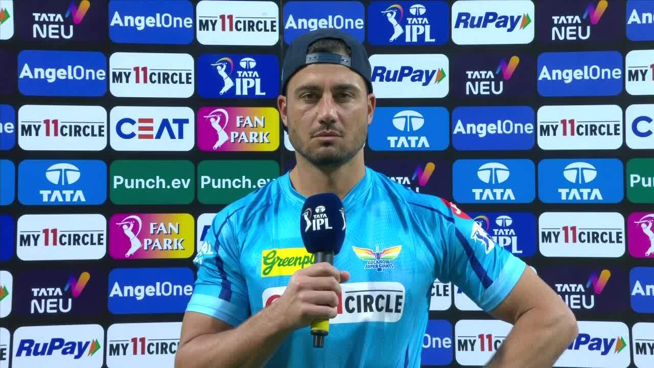 M11: LSG vs PBKS – Marcus Stoinis Interview