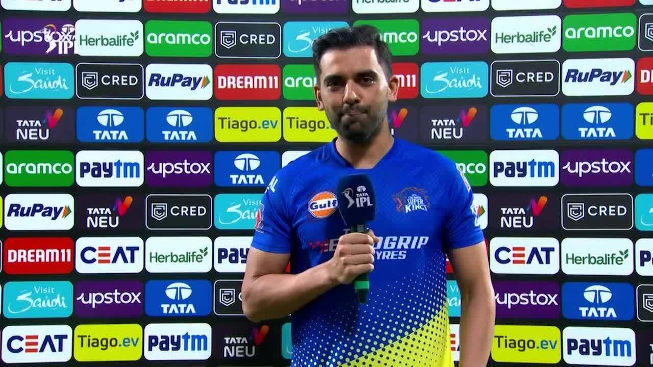 M61: CSK vs KKR – Deepak Chahar Interview