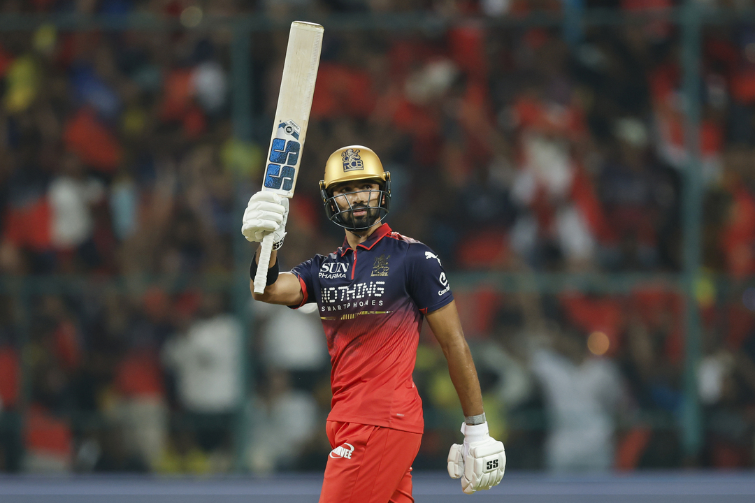 Devdutt Padikkal shines bright again with 50(29) background