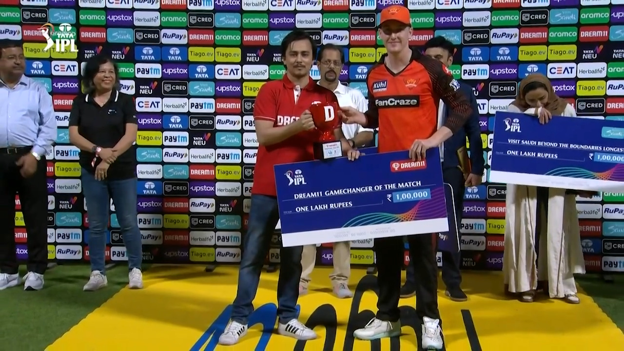 M19: KKR vs SRH – Dream11 GameChanger of the Match – Harry Brook