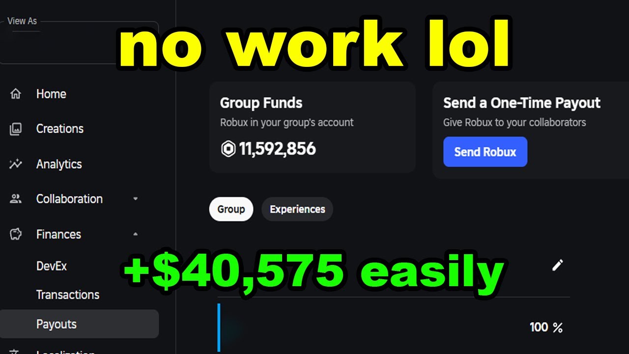 Converting $11,592,856 Robux to REAL LIFE MONEY As a Small Developer (Roblox DevEx) background