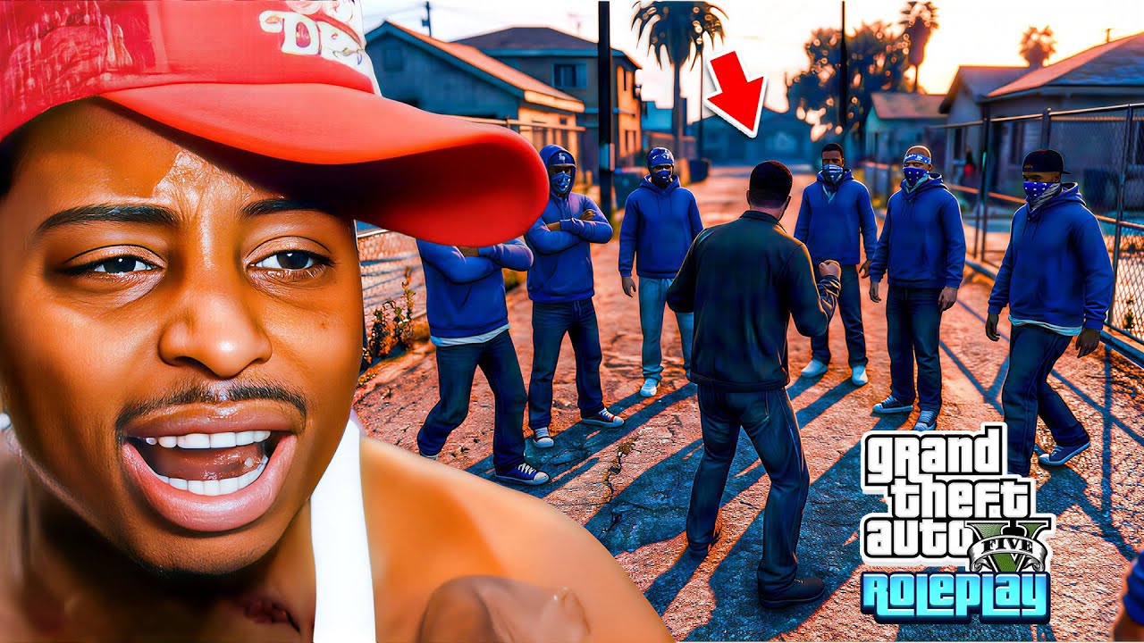 FunnyMike Gets JUMPED Into A GANG.. ๐ญ (GTA 5 RP)