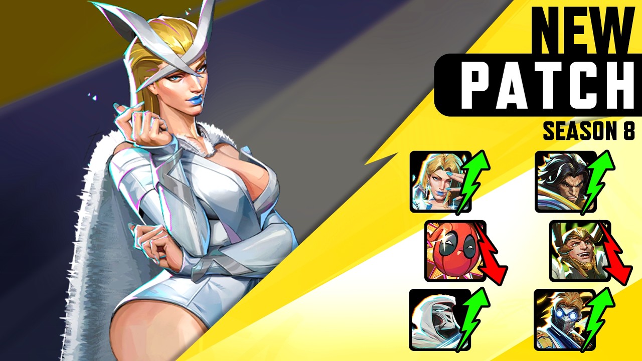 First Look at Every Hero Balance Change in Season 8 | HUGE Patch Breakdown | Marvel Rivals