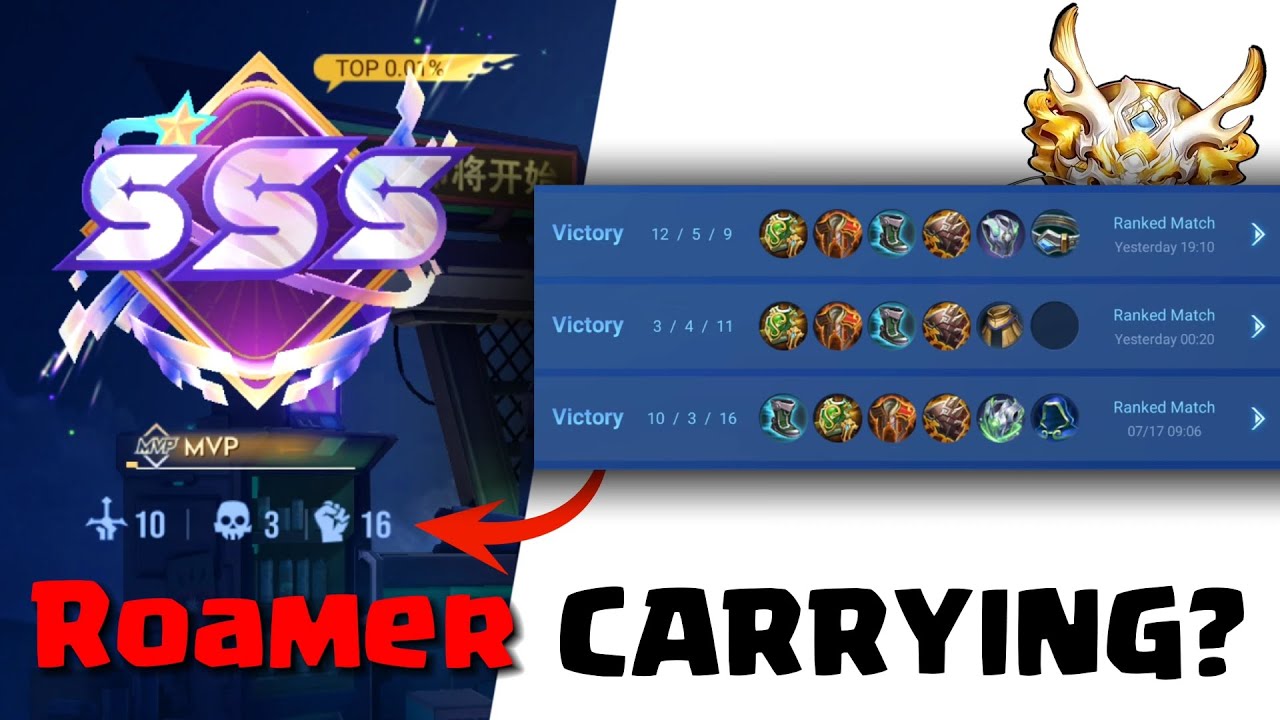 MOST AGGRESSIVE Roamers - Best Tanks in Honor of Kings for RANKED background