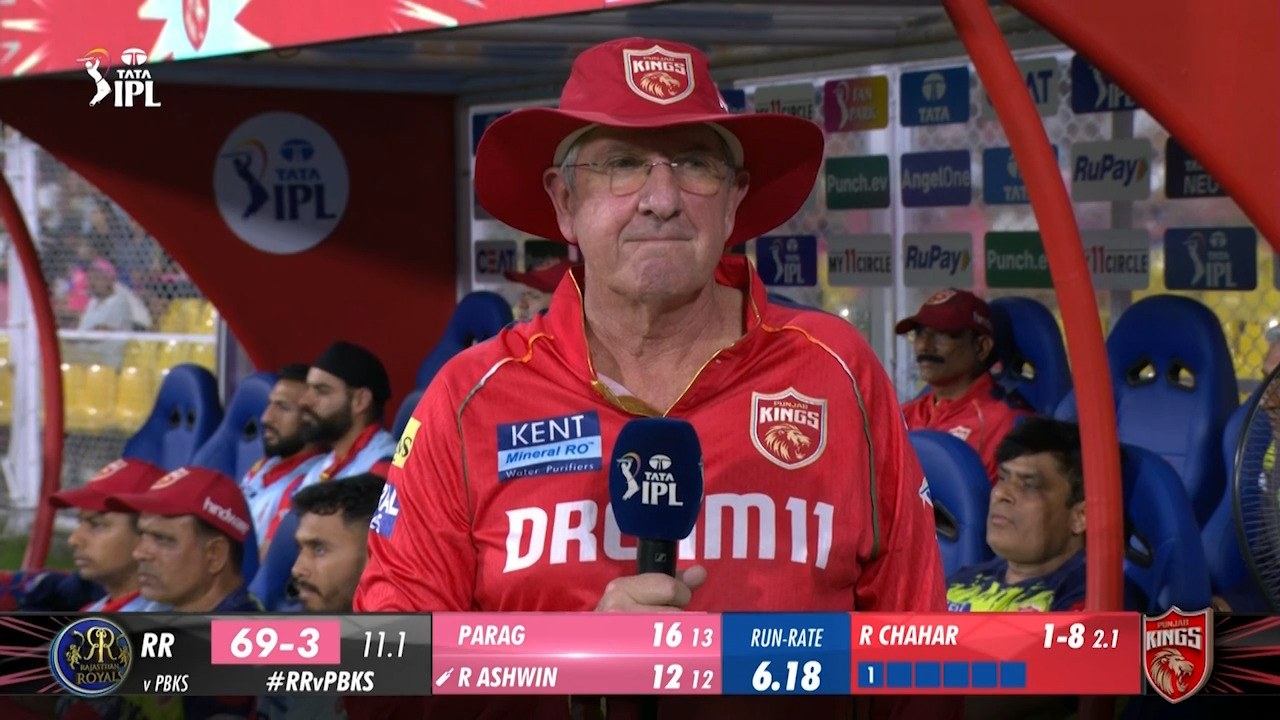 M65: RR vs PBKS – Trevor Bayliss Interview background