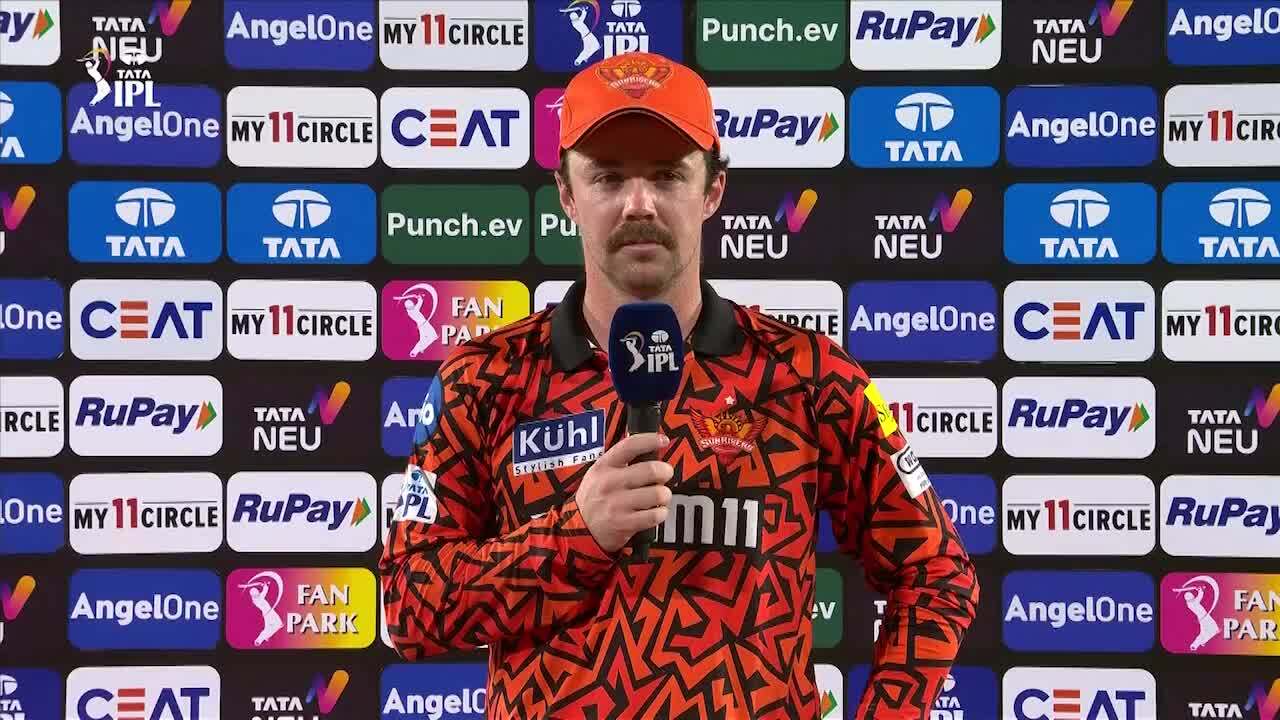 M50: SRH vs RR – Travis Head Interview