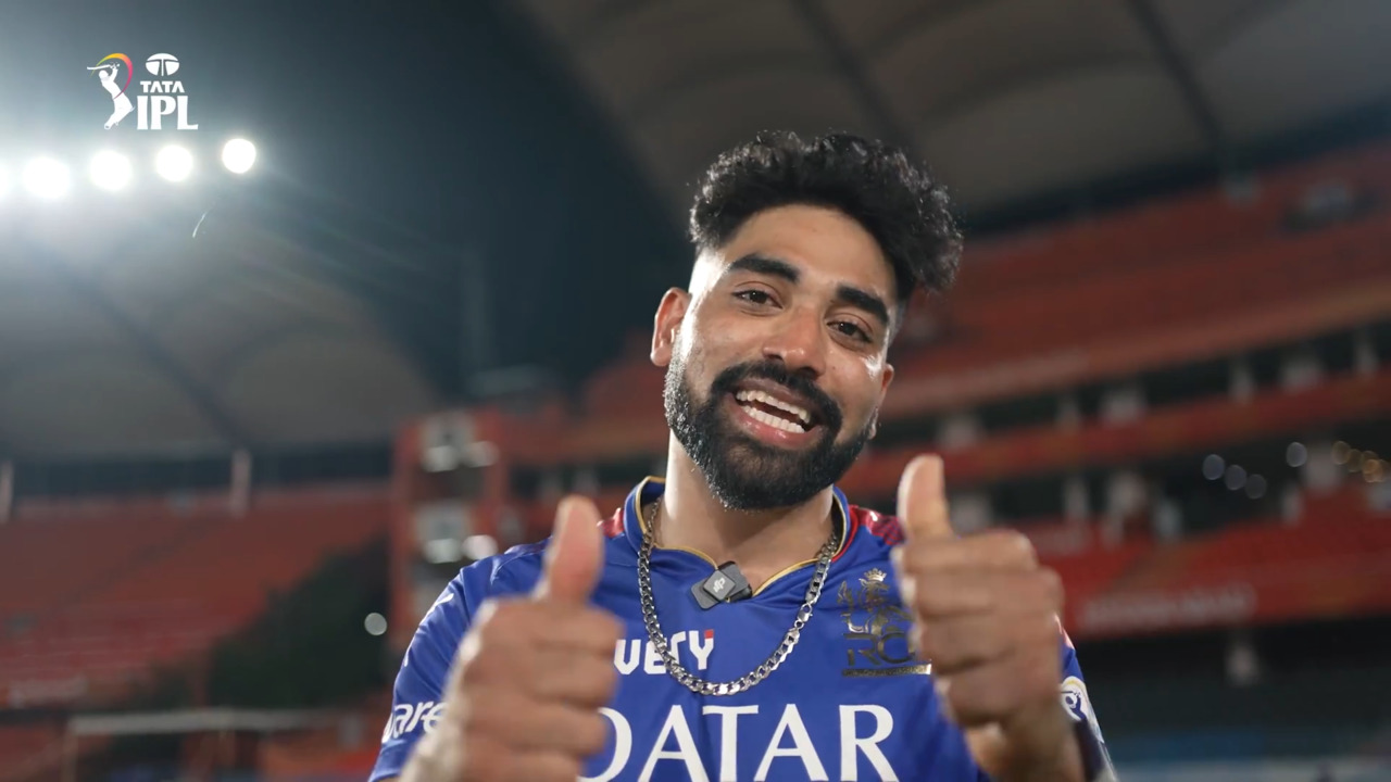 Recapping RCB's win with Cameron Green, Rajat Patidar and Mohd. Siraj background