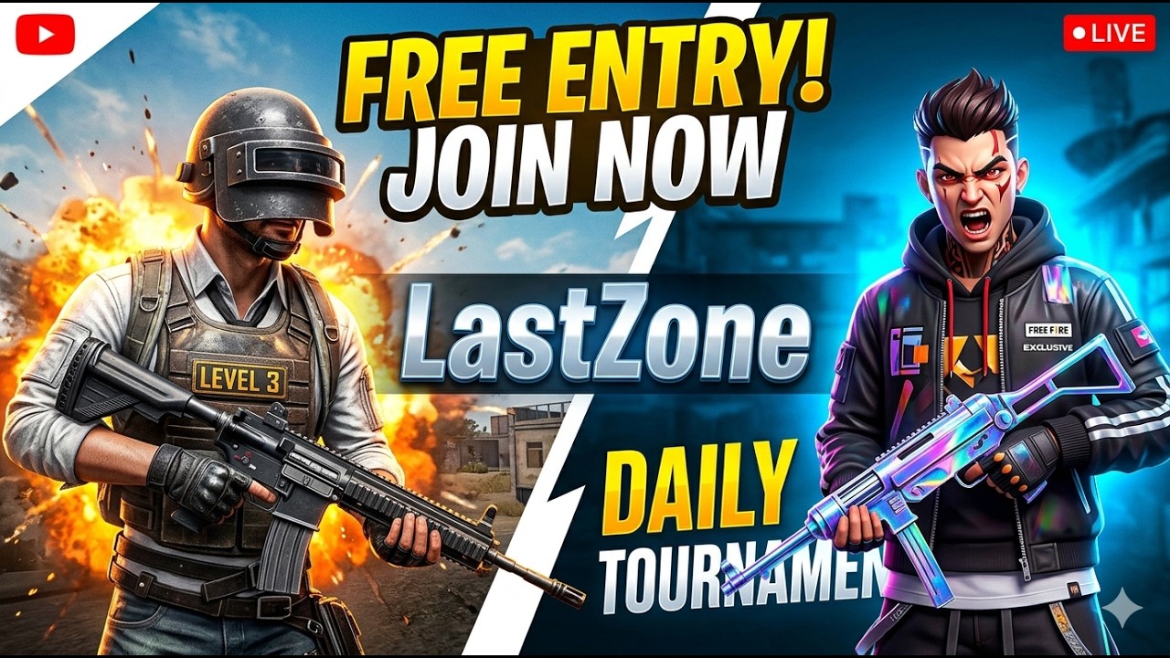 Free Fire Tournament Live Join Free 3:10 PM Solo Match #freefiretournament