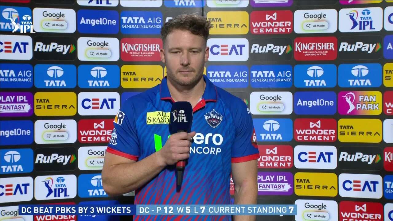 IPL 2026 M55: PBKS vs DC - David Miller Interview