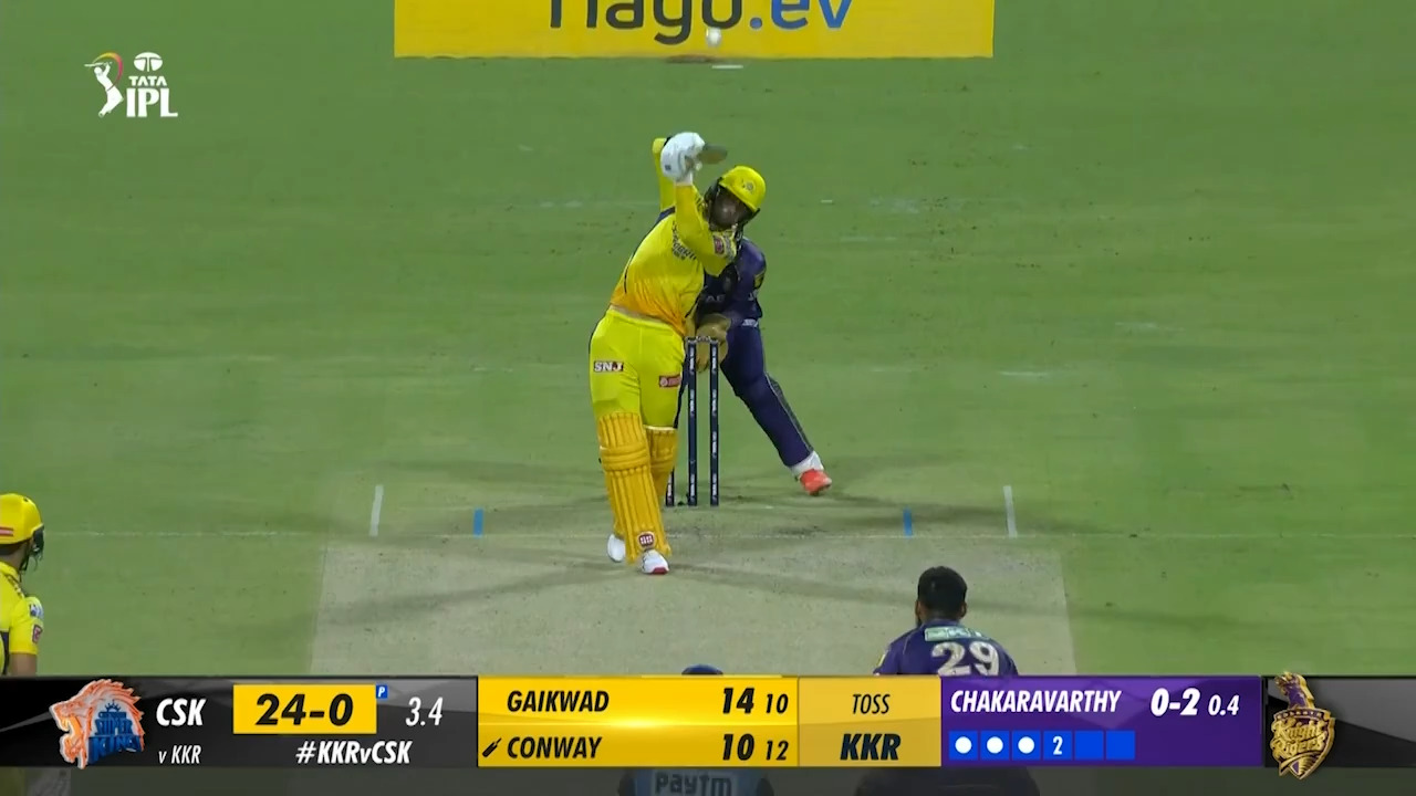 M33: KKR vs CSK – Devon Conway Six