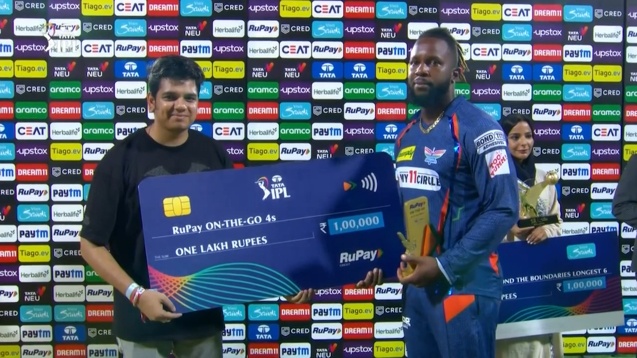 M06: CSK vs LSG – RuPay On-The-Go 4s of the Match – Kyle Mayers