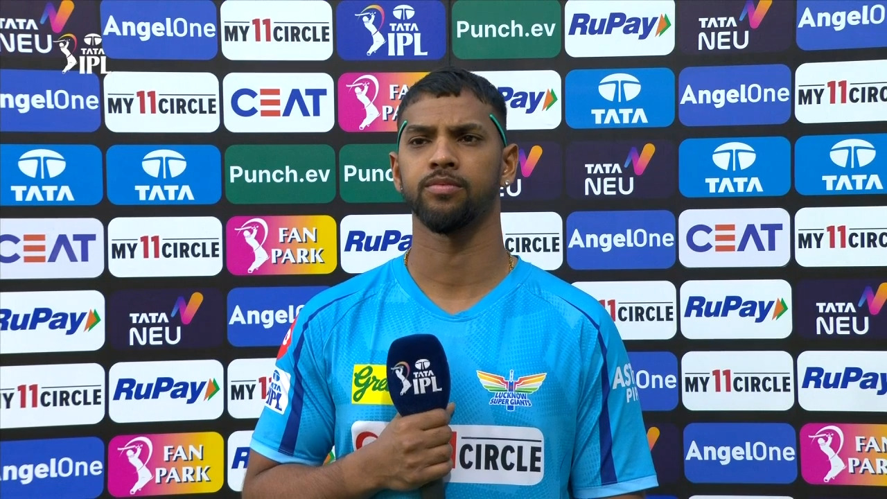 M21: LSG vs GT – Nicholas Pooran Interview