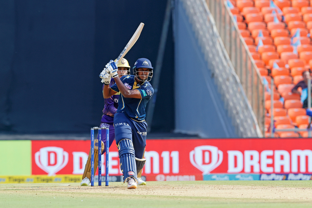 Sai Sudharsan shines again with 53(38) background