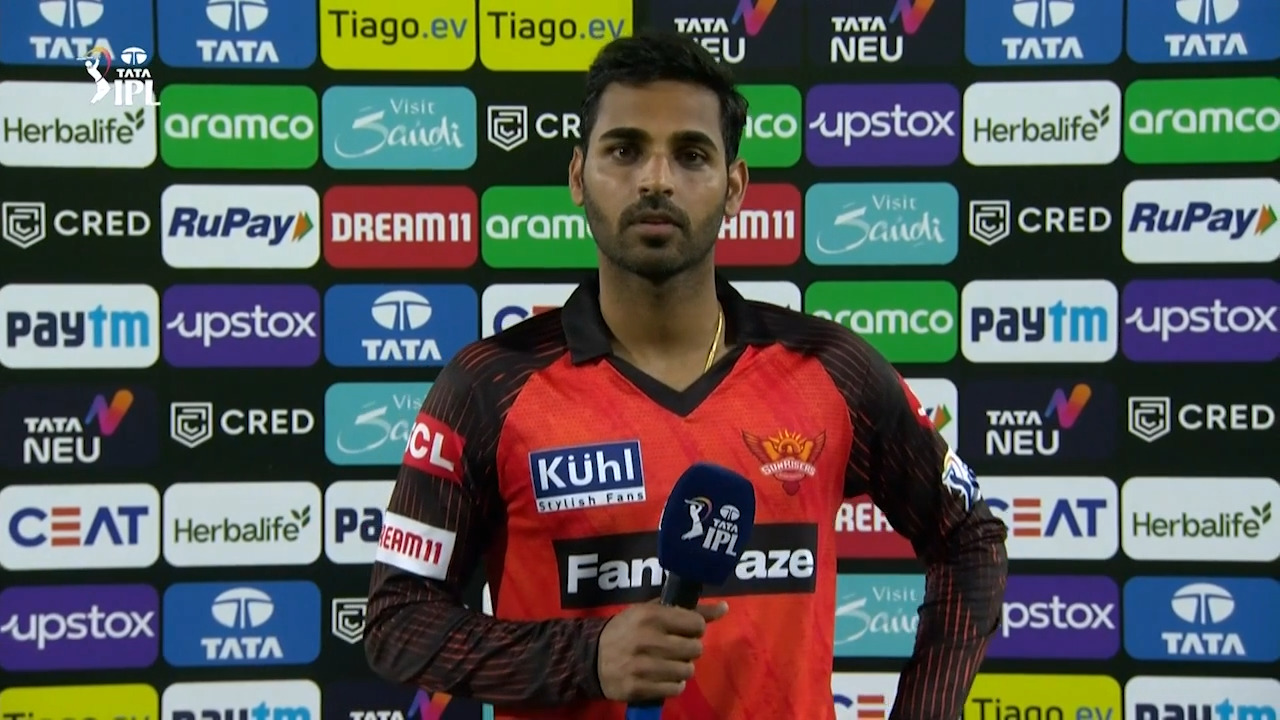 M04: SRH vs RR – Bhuvneshwar Kumar Interview