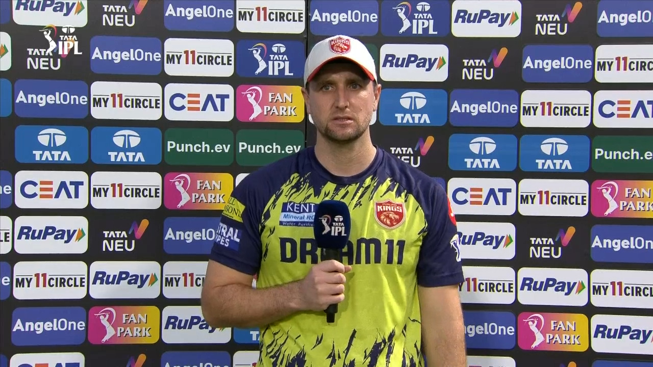 M42: KKR vs PBKS – Liam Livingstone Interview background