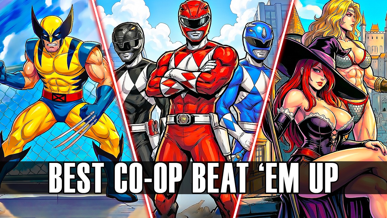 Top 15 BEST Modern Beat ‘Em Up Games for 4 Player Co-Op background