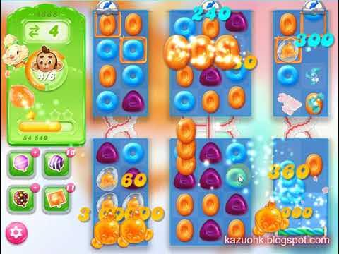 Candy Crush Jelly Saga Level 4888 π No boosters β Walkthrough Gameplay