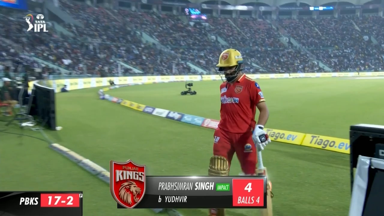M21: LSG vs PBKS – Simran Singh Wicket