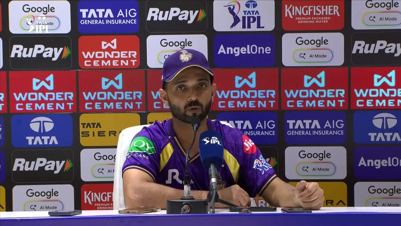 Didn't get partnerships going in middle overs: Ajinkya Rahane background