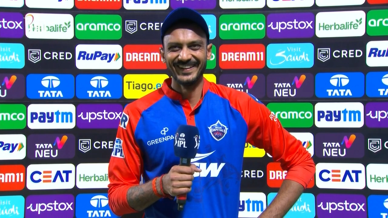 M16: DC vs MI – Axar Patel Interview
